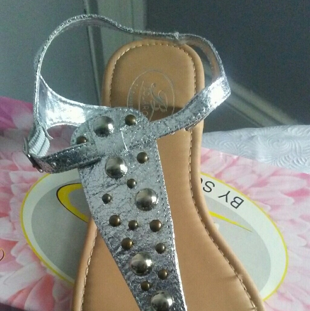 Silver Sandals